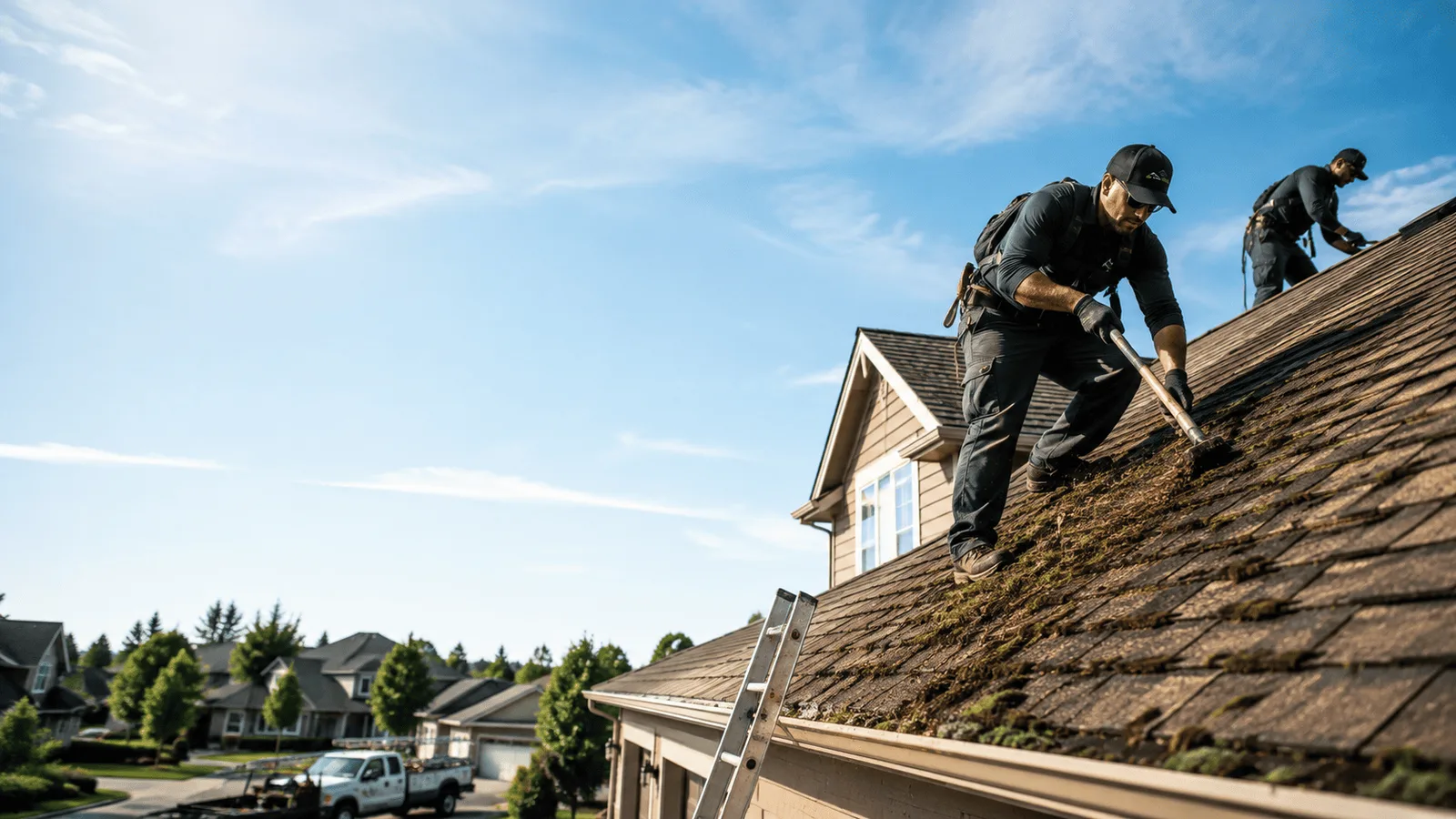 Roof Moss Removal in Martindale, TX near me